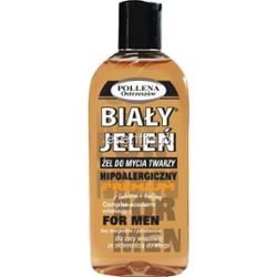 Biały Jeleń  Żel do mycia twarzy For Men z imbirem i biotyną 200 ml