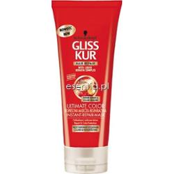 Gliss Kur  Ultimate Color Ekspresowa maseczka regeneracyjna w tubie 75 ml