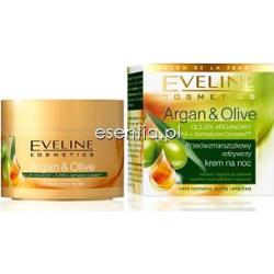 Eveline  Argan & Olive Przeciwzmarszczkowy odżywczy krem na noc 50 ml