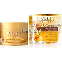 Eveline  Argan & Goat's Milk Przeciwzmarszczkowy wygładzający krem na dzień 50 ml