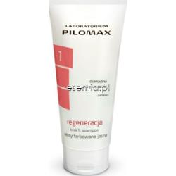 Pilomax  Regeneracja krok 1 Szampon do włosów farbowanych jasnych 70 ml, 200 ml