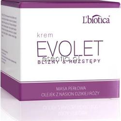L'Biotica  Evolet Krem z masy perłowej i olejku z nasion dzikiej róży 120 g