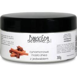 BingoSpa  Cynamonowe masło shea z jedwabiem 300 g