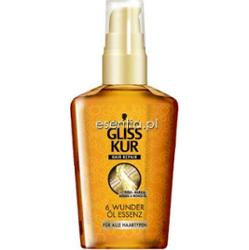 Gliss Kur  6 Miracles Olejek esencja do włosów 6w1 75 ml