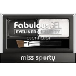 Miss Sporty  Eyeliner i rozświetlacz Fabulous Gel 2 ml
