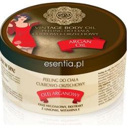 SPA Vintage Body Oil  Peeling cukrowo-orzechowy z olejkiem arganowym 200 ml