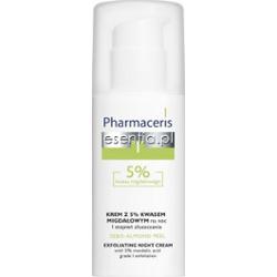 Pharmaceris Pharmaceris T Krem z 5% kwasem migdałowym na noc Sebo-Almond Peel 5% 50 ml