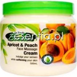 Beutisa  Krem do masażu twarzy z morelą i brzoskwiną 500 ml