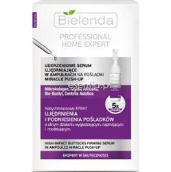 Bielenda Professional Home Expert Uderzeniowe serum ujędrniające w ampułkach na pośladki Miracle Push-up 