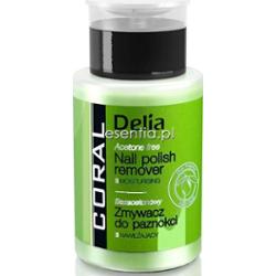 Delia  Coral Zmywacz do paznokci nawilżający, oliwka 150 ml