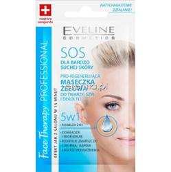 Eveline  SOS dla bardzo suchej skóry - Pro-regenerująca maseczka żelowa 7 ml