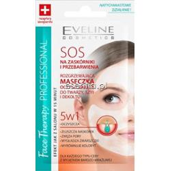 Eveline  SOS na zaskórniki i przebarwienia - Rozgrzewająca maseczka oczyszczająca 7 ml