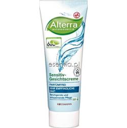 Alterra  Krem do twarzy Sensitiv bezzapachowy 50 ml