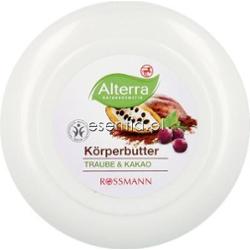 Alterra  Masło do ciała Winogrono i Kakao 200 ml