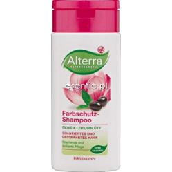 Alterra  Szampon chroniący kolor Oliwka i Kwiat lotosu 