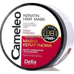 Delia  Cameleo Maska keratynowa, włosy farbowane i rozjaśniane 