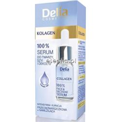 Delia  100% Serum do twarzy, szyi i dekoltu Kolagen 10 ml