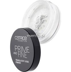Catrice  Puder sypki transparentny Prime And Fine Translucent Loose Powder 
