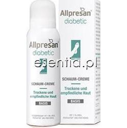 Allpresan  diabetic Krem w piance do stóp basic, mocznik 5% 125 ml