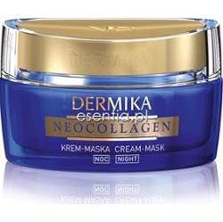 Dermika  Neocollagen Multikolagenowy krem-maska do silnej regeneracji skóry i spłycania zmarszczek noc 50 ml