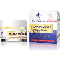 Pani Walewska  Złota Terapia Liftingujący krem przeciwzmarszczkowy dzień / noc 50+ 50 ml