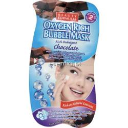 Beauty Formulas  Czekoladowa nawilżająca maseczka bąbelkowa 2x3,5 ml