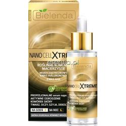 Bielenda  Nano Cell Xtreme Profesjonalne serum naprawcze twarz, oczy, szyja, dekolt - dzień/noc 