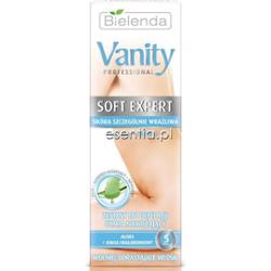 Bielenda  Vanity Soft Expert Zestaw do depilacji ultra nawilżający - ciało, bikini 100 ml + 2x5 g kompres