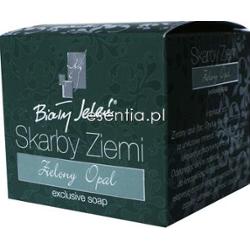 Biały Jeleń  Skarby Ziemi Mydło ekskluzywne Zielony Opal 130 g