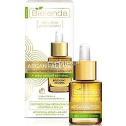Bielenda  Argan Face Oil Uszlachetniony olejek arganowy + sebu control complex 