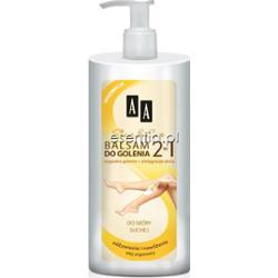 AA Cosmetics  AA Shave&Care Balsam do golenia 2w1 olej arganowy 