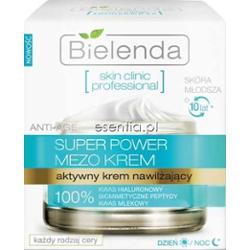 Bielenda Skin Clinic Professional Super Power Mezo Krem Aktywny krem nawilżający na dzień/noc 50 ml