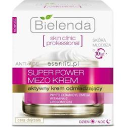 Bielenda Skin Clinic Professional Super Power Mezo Krem Aktywny krem odmładzający na dzień/noc 50 ml
