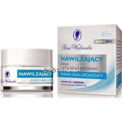 Pani Walewska  Nawilżający krem przeciwzmarszczkowy, kwas hialuronowy, dzień/noc 45+ 50 ml