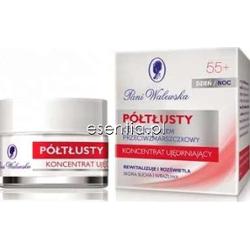Pani Walewska  Półtłusty odżywczy krem przeciwzmarszczkowy, koncentrat liftingujący, dzień/noc 55+ 50 ml