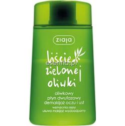 Ziaja Liście Zielonej Oliwki oliwkowy płyn dwufazowy demakijaż oczu i ust 120 ml