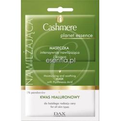 Cashmere Planet Essence Maseczka intensywnie nawilżająca i kojąca - kwas hialuronowy 