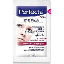 Perfecta Eye Patch Hydrożelowe płatki pod oczy 55+ kolagen i kwas hialuronowy 