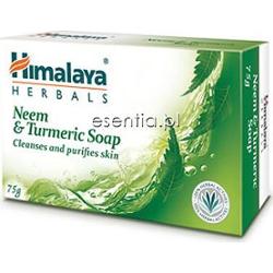 Himalaya Herbals  Mydło Neem i Kurkuma 