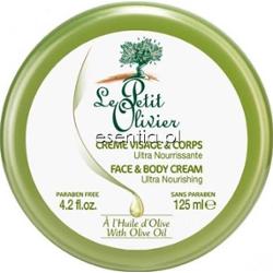 Le Petit Olivier  Krem odżywczy do twarzy i ciała z oliwą z oliwek 125 ml