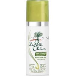 Le Petit Olivier  Krem odżywczy na noc z oliwą z oliwek 50 ml