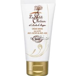 Le Petit Olivier  Krem przeciw starzeniu się rąk z olejkiem arganowym 