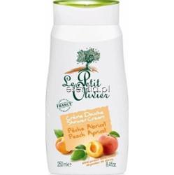 Le Petit Olivier  Kremowy delikatny żel pod prysznic Brzoskwinia 250 ml