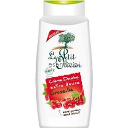 Le Petit Olivier  Kremowy delikatny żel pod prysznic Czerwona Porzeczka 500 ml
