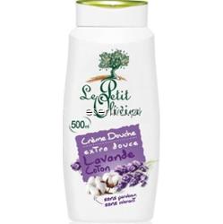 Le Petit Olivier  Kremowy delikatny żel pod prysznic Lawenda z Bawełną 500 ml