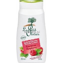 Le Petit Olivier  Kremowy delikatny żel pod prysznic Malina 250 ml