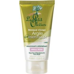 Le Petit Olivier  Maseczka do twarzy z glinką różową 75 ml