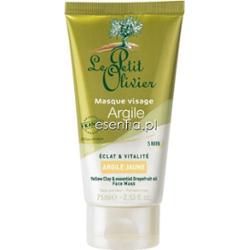Le Petit Olivier  Maseczka do twarzy z glinką żółtą 75 ml