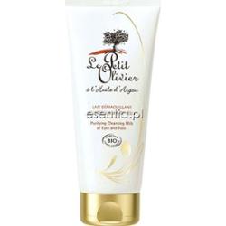 Le Petit Olivier  Mleczko do demakijażu twarzy i oczu z olejkiem arganowym 