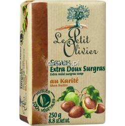 Le Petit Olivier  Mydło delikatne w kostce Masło Shea Karite 250 g